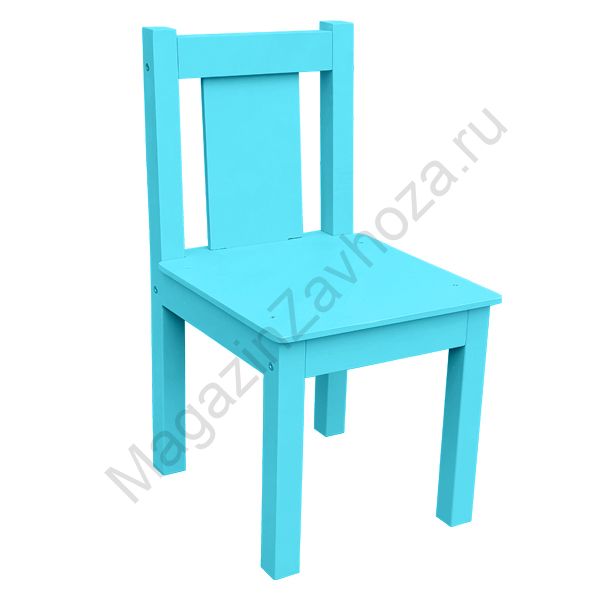 СТУЛ МДФ НЕРЕГУЛИРУЕМЫЙ бирюзовый 53