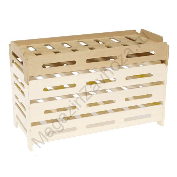 КРОВАТЬ ДЕТСКАЯ 94 (ФАНЕРА) ШТАБЕЛИРУЕМАЯ