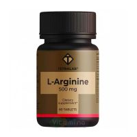 Tetralab L-аргинин L-arginine, 60 шт