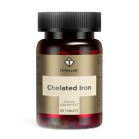 Tetralab Доступное железо Chelated Iron, 90 шт