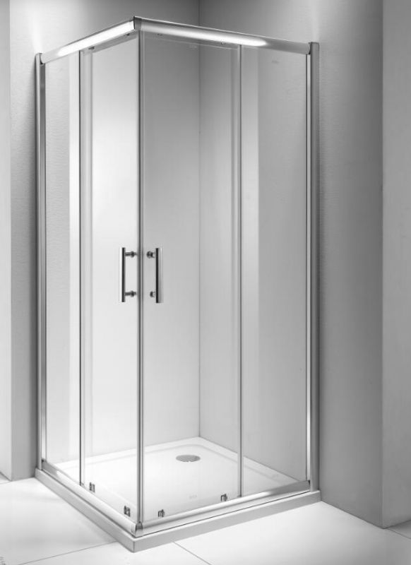 Душевой уголок Oporto Shower 8013CH 110x100x190 см, прозрачное стекло 6 мм