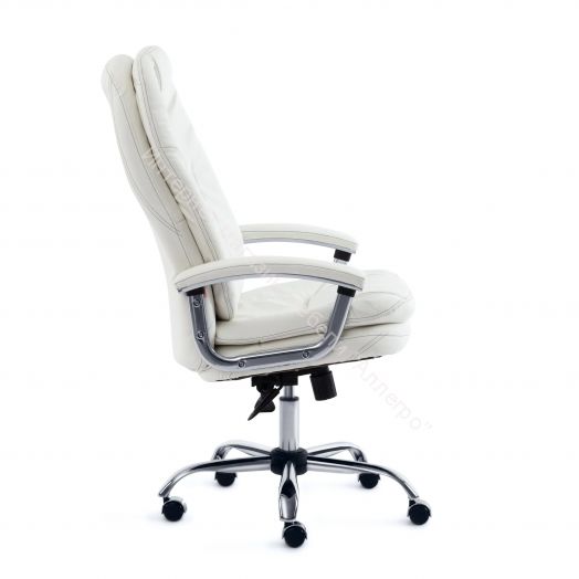 Кресло SOFTY LUX кож/зам, белый, 36-01