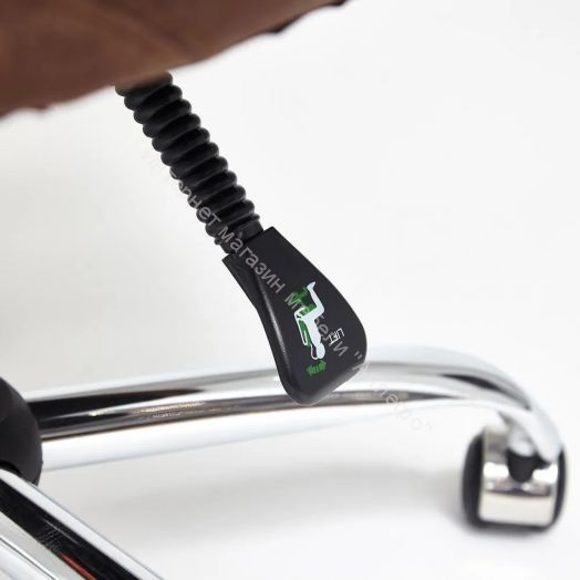 Кресло SOFTY LUX флок, коричневый, 6