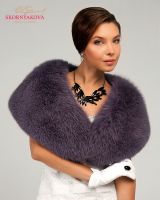 Меховые горжетки из меха песца