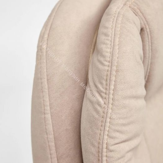 Кресло SOFTY LUX флок, бежевый, 7