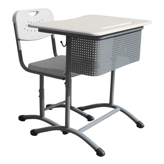 ИНКЭ-121 Комплект ученической мебели одноместный (Стол МДФ с экраном и стул ИНС-2-1)