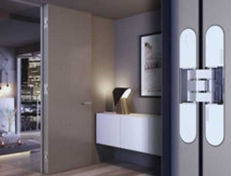 Скрытая петля K2000 Twist Мат.хром с системой автоматического закрывания