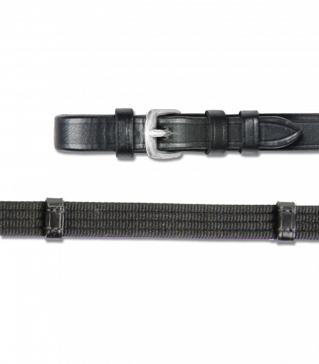 Поводья тесьмяные с кожаными нашивками от скольжения -X-Line- Экстра длинные. Waldhausen