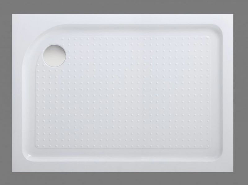 Душевой акриловый поддон Belbagno TRAY-BB-AH-100/80-15-W-L