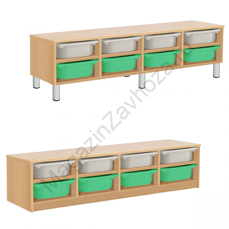 СТЕЛЛАЖНАЯ ВЫДВИЖНАЯ СИСТЕМА ХРАНЕНИЯ 4/86