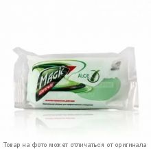 Magic Drive.Туалетное мыло твердое Алоэ-вера с антибак. эфф. 90гр. в/об. *48шт