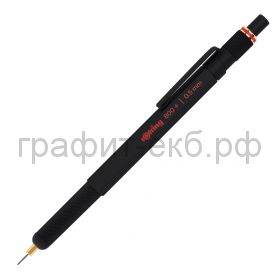 Карандаш мех.0.5мм Rotring 800+ черный/золотистый 1900181