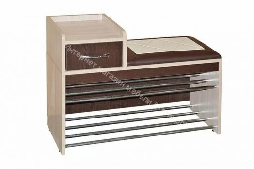 Тумба “Ольга 5” (Ясень Шимо Светлый/Венге)