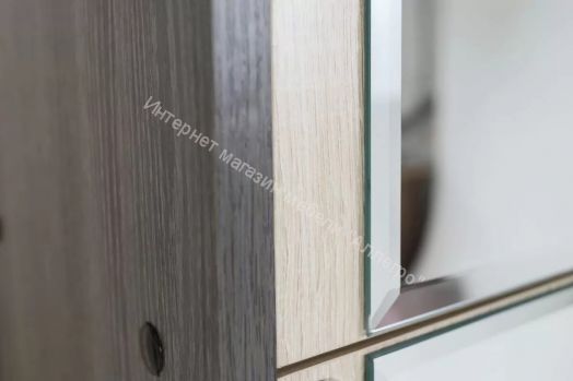 Прихожая Гретта 1 (Ясень Черный/Дуб Сонома)