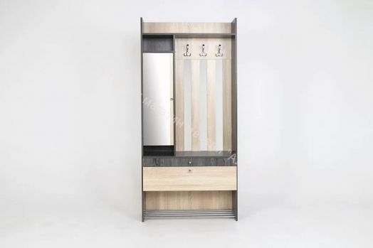 Модульная прихожая Гретта (Ясень Черный/Дуб Сонома)