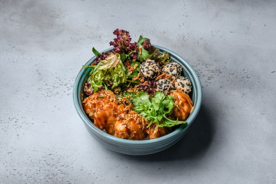 Кранч fish ball с креветкой