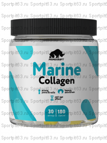 Prime Kraft Hydrolyzed marine collagen peptides 180 caps