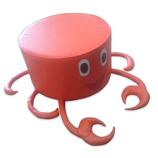 РСН-0320 Детский Пуфик "Крабик" (600х600х350 мм)