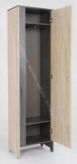 Модульная прихожая Гретта (Ясень Черный/Дуб Сонома)