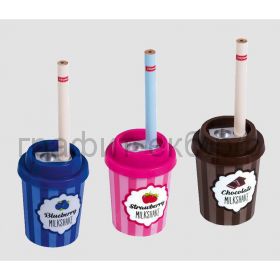 Точилка Brunnen Стакан Мilkshake 29839-02