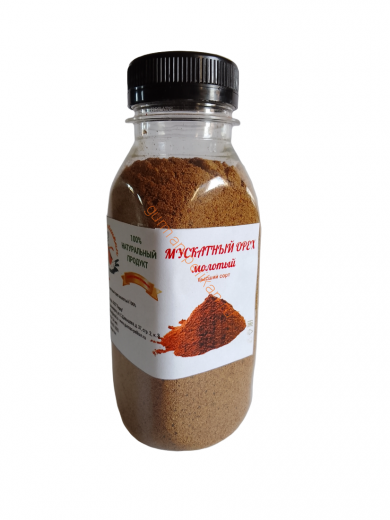 Мускатный орех молотый, баночка (высший сорт)