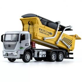 Модель грузовика металлическая звук свет откидная кабина (M506)