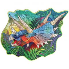 Деревянный пазл YOSHATOYS Динозавр