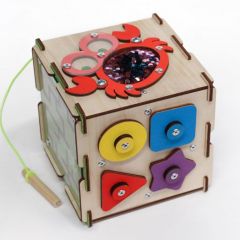 Бизиборд кубик YOSHATOYS Крабик