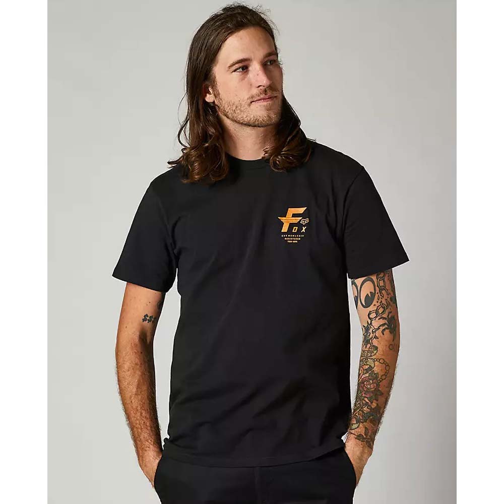 Fox Big F SS Premium Tee Black футболка