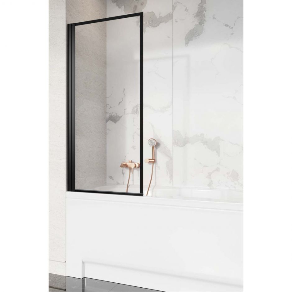 Изображение Черная стеклянная шторка Radaway Nes 8 Black PNJ I Frame