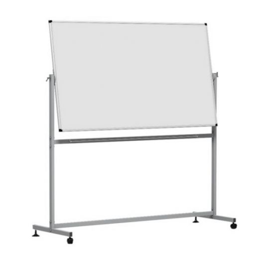 Поворотная двухсторонняя доска для мела и маркера 100х75 см