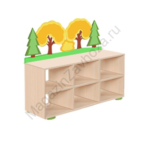 СТОЙКА ЗОНИРОВАНИЯ 4 СТЕЛЛАЖ 15