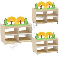 ТУМБА ДЛЯ ИГРУШЕК И ПОСОБИЙ 23 ДВУСТОРОННЯЯ