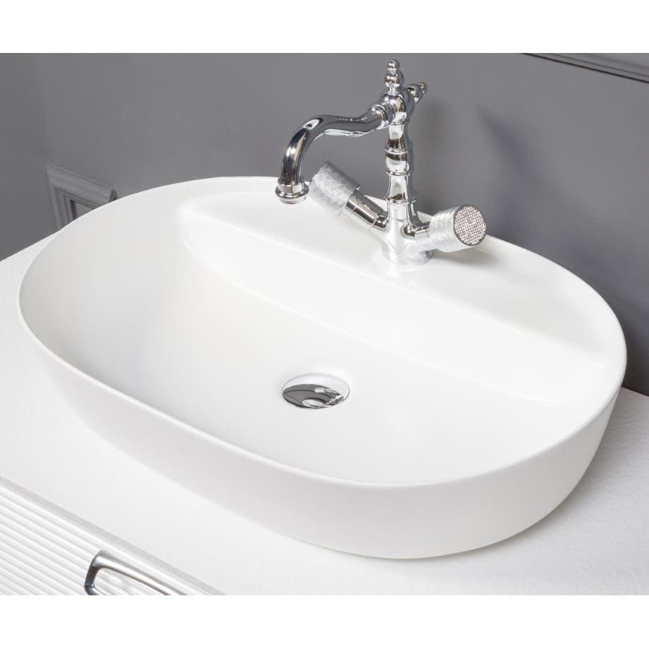 Изображение Раковина под смеситель Armadi Art Vallessi овальная 87