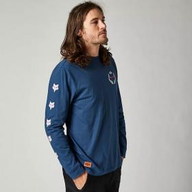 Fox Nobyl LS Tee Dark Indigo футболка
