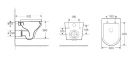 Унитаз подвесной WW ODENBACH 004 GL-WT
