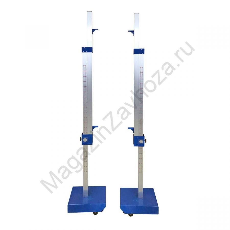 Стойки для прыжков в высоту телескопические алюминиевые