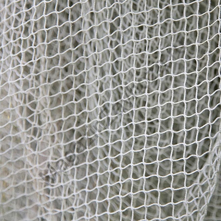 Сетка заградительная яч. 100*100 нить 3,0 мм (белый/зеленый) ПП