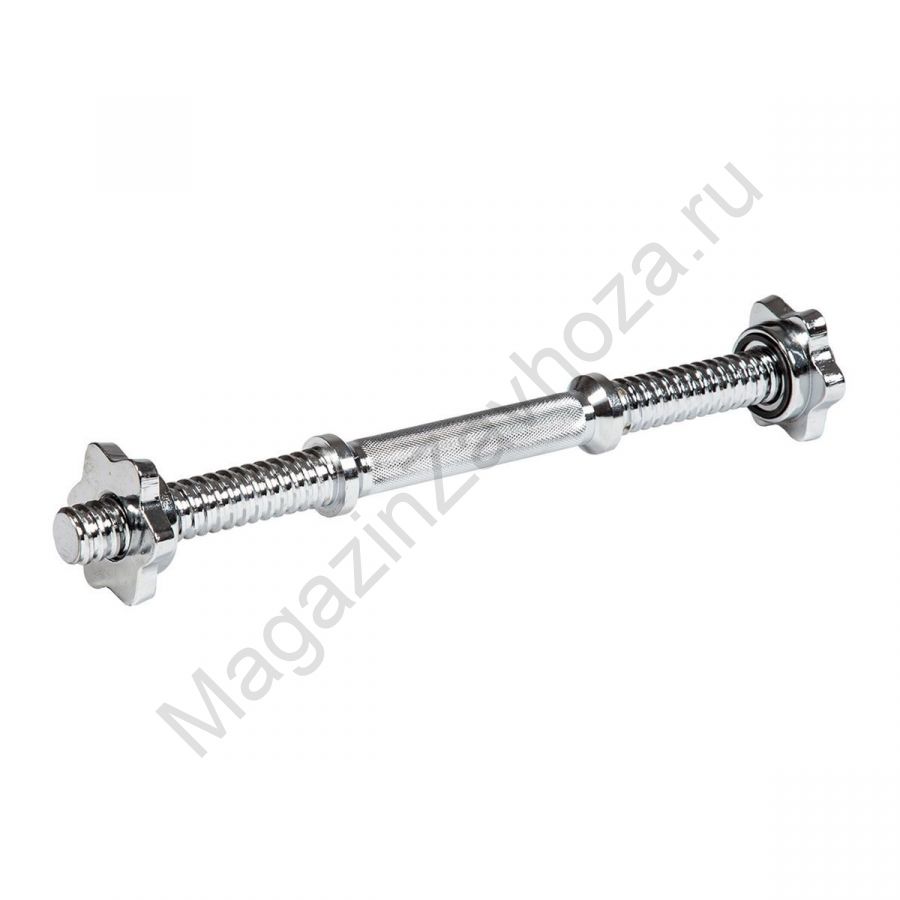 Гриф гантельный ZSO, D-25, L460, хром, замок-гайки Вейдера