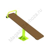 Fix-1706 Уличный тренажер для пресса анатомический