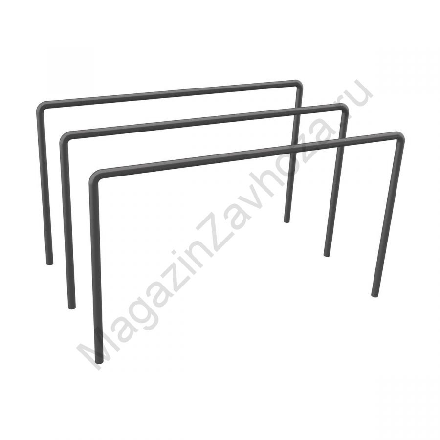 W206 Воркаут Брусья гнутые двойные Zavodsporta