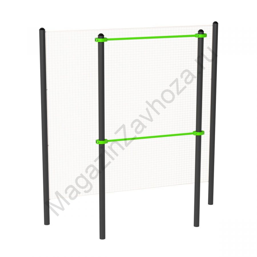 W253 GTO Мишень на стойках квадратная (подходит ОВЗ) Zavodsporta