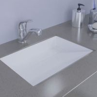 Раковина с боковым сливом Kolpa-San GRADIENT 58х37 см схема 2 Раковина с боковым сливом Kolpa-San GRADIENT 58х37 см схема 2