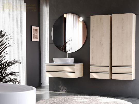 Тумба под умывальник Kolpa San ALEXIS OA (Алексис) 100х50 схема 2 Тумба под умывальник Kolpa San ALEXIS OA (Алексис) 100х50 схема 2