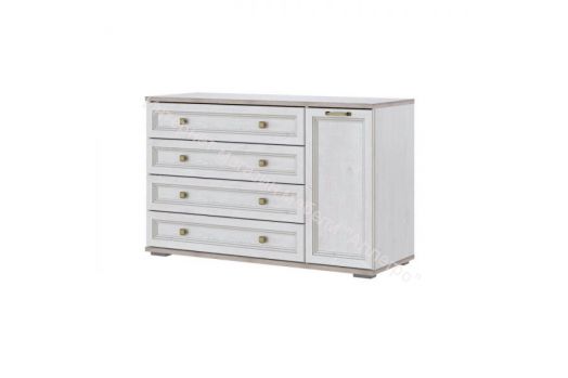 Комод Александрия КМ-103 с 4 ящиками и дверцей