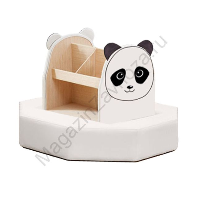 ТУМБА ДЛЯ ИГРУШЕК И ПОСОБИЙ 32 С БАНКЕТКОЙ