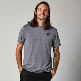 Fox Tread Lightly SS Tech Tee Heather Graphite футболка
