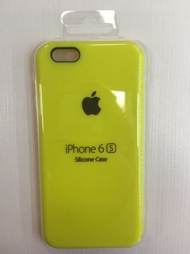 Мягкая силиконовая накладка iPhone 6/6s в ассортименте, на блистере