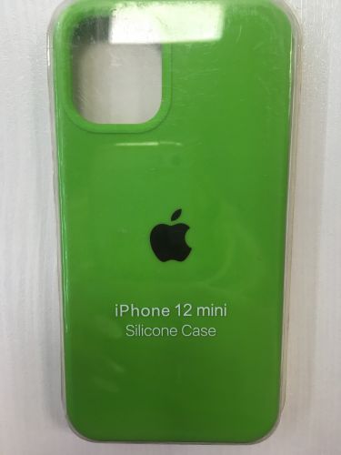 Мягкая силиконовая накладка iPhone 12 mini в ассортименте