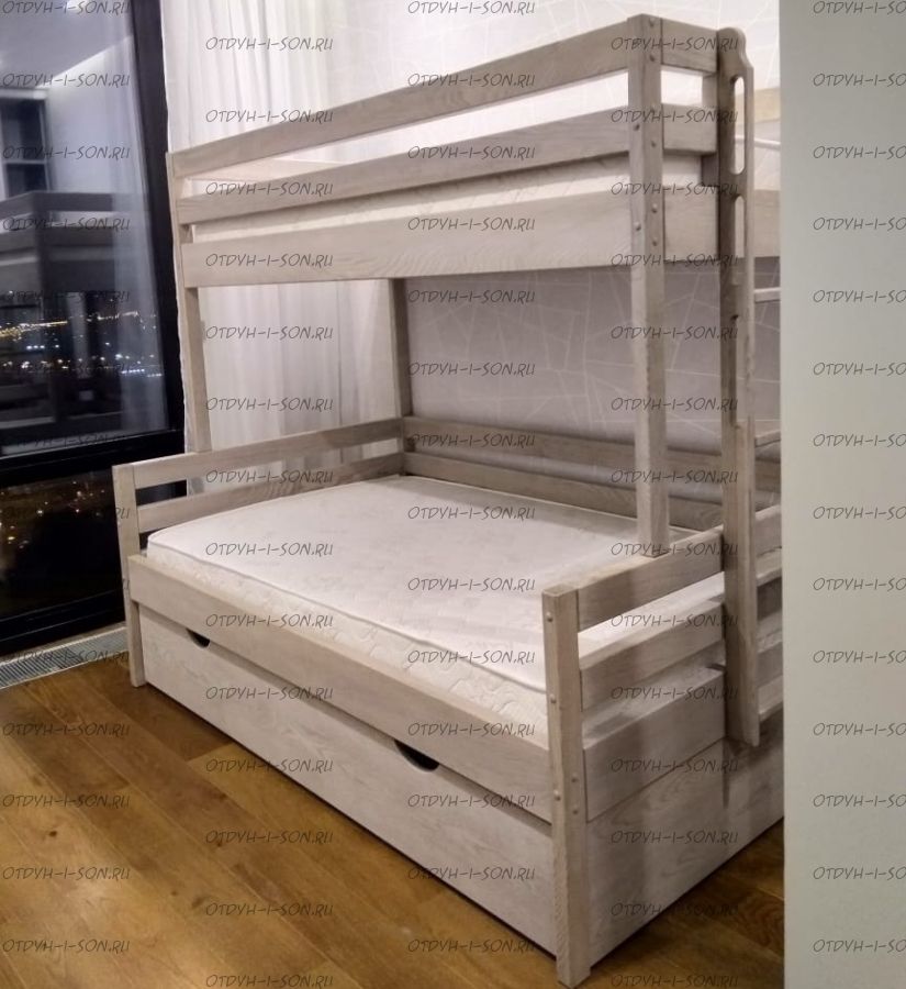 Кровать двухъярусная Алина Люкс №2